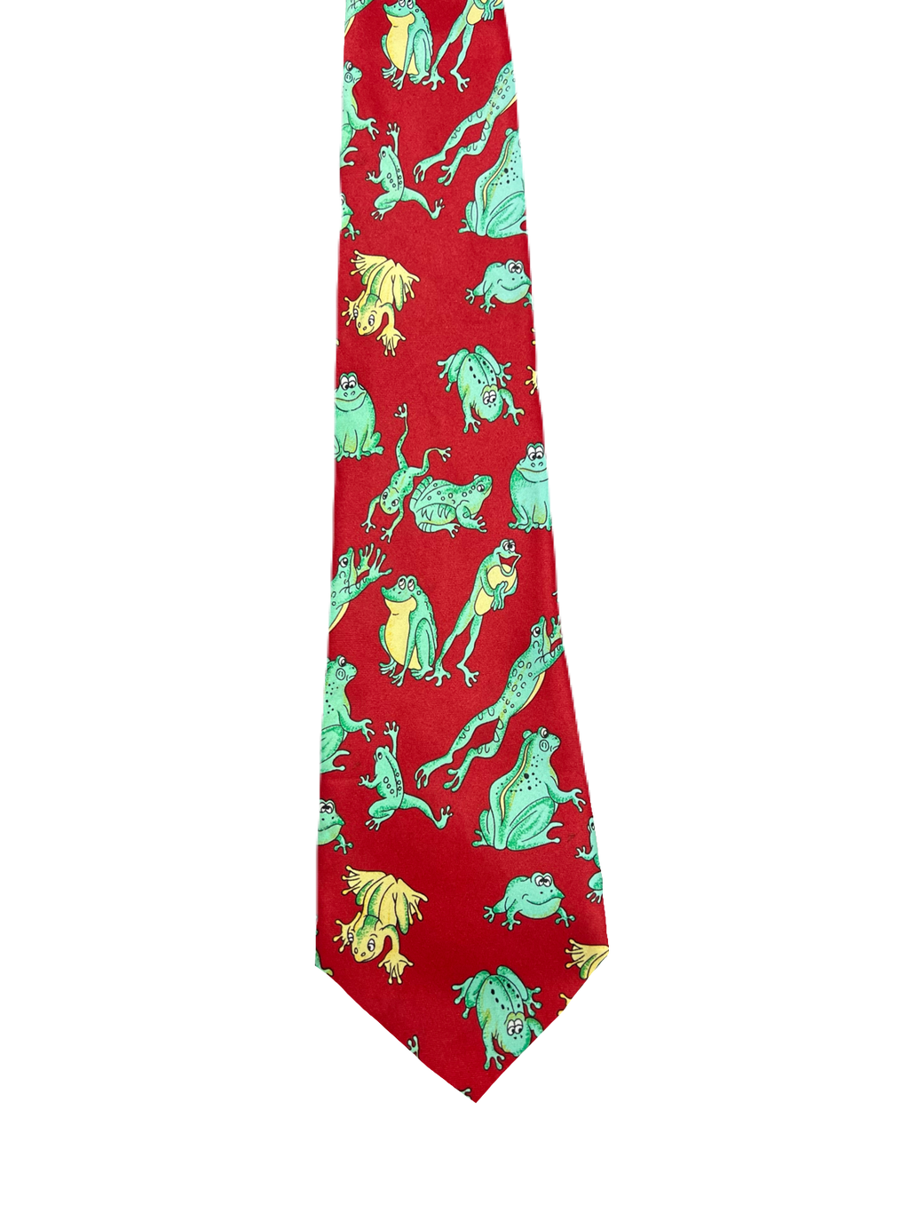 Vintage Rene Chagal Frogs Tie