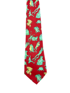 Vintage Rene Chagal Frogs Tie