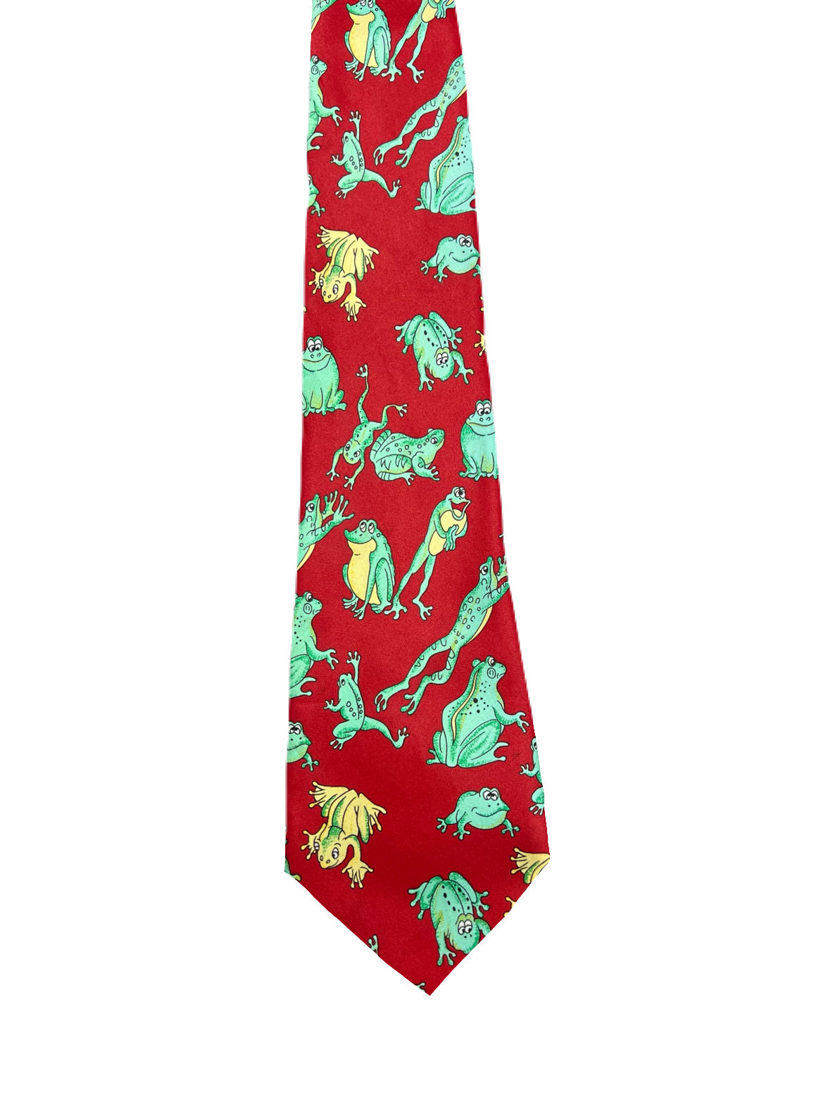 Vintage Rene Chagal Frogs Tie