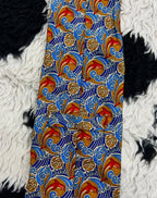 Dolphins & Waves Tie