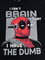 Deadpool "I Can't Brain Today" Tee (Medium)