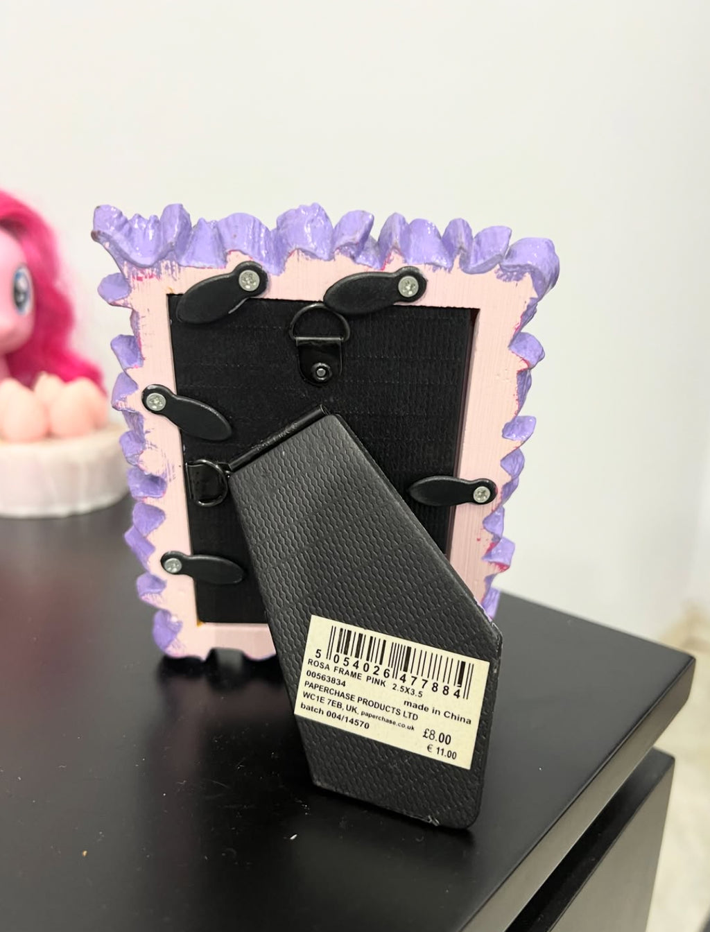 Purple Flowers Photo Frame