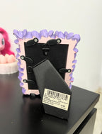 Purple Flowers Photo Frame