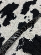 Grey Cheetah Print Belt