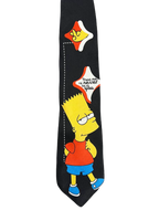 Vintage 1998 Bart Simpson "I'd Never Lie" Tie