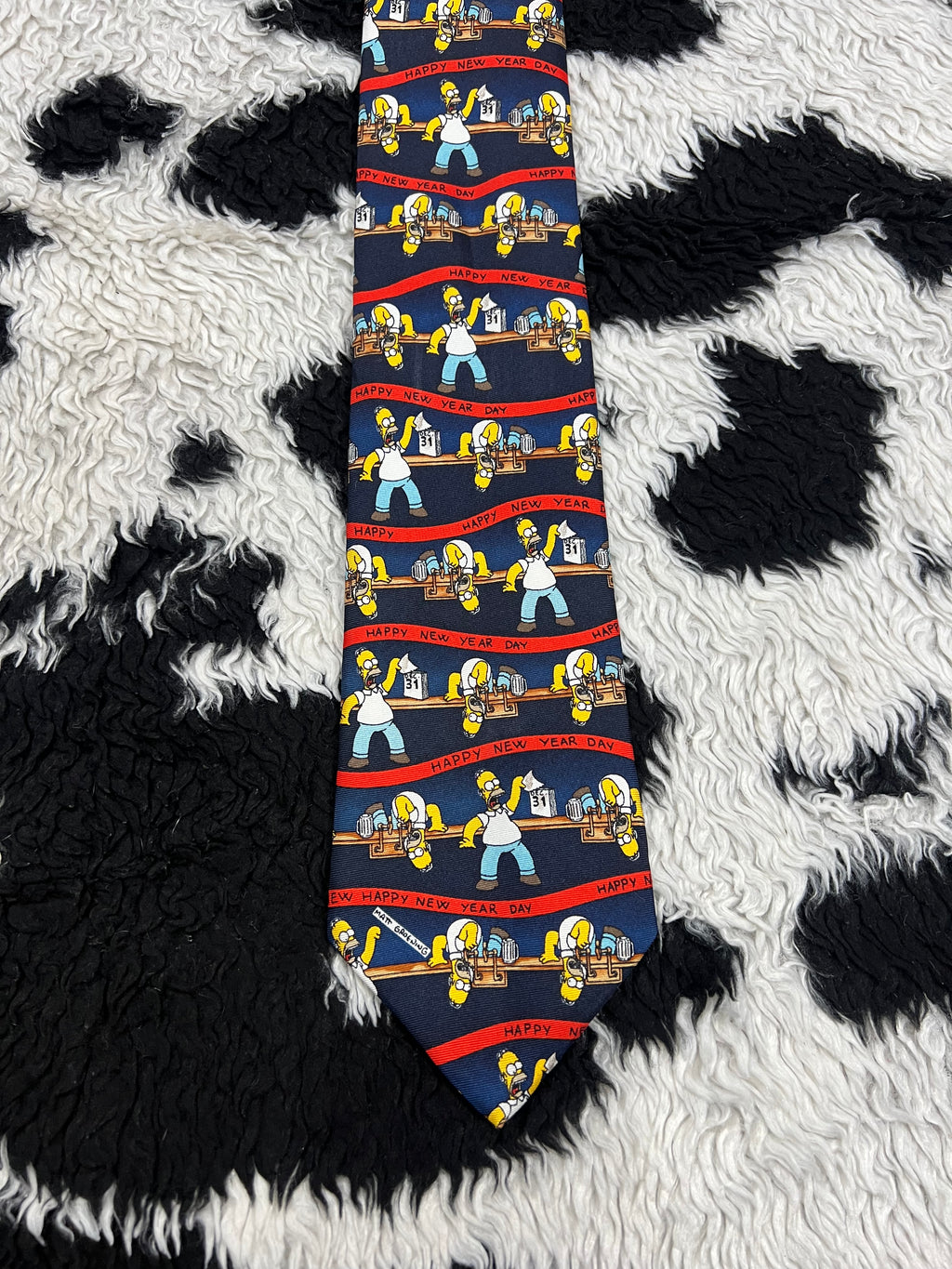 Drunk Homer Simpson Tie