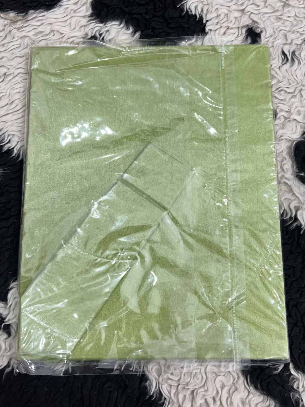 Green Floral Fabric Photo Frame (New)