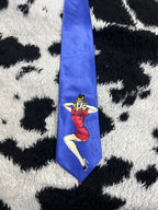 Vintage Robin Ruth "Trouble came in a more desirable package!" Tie