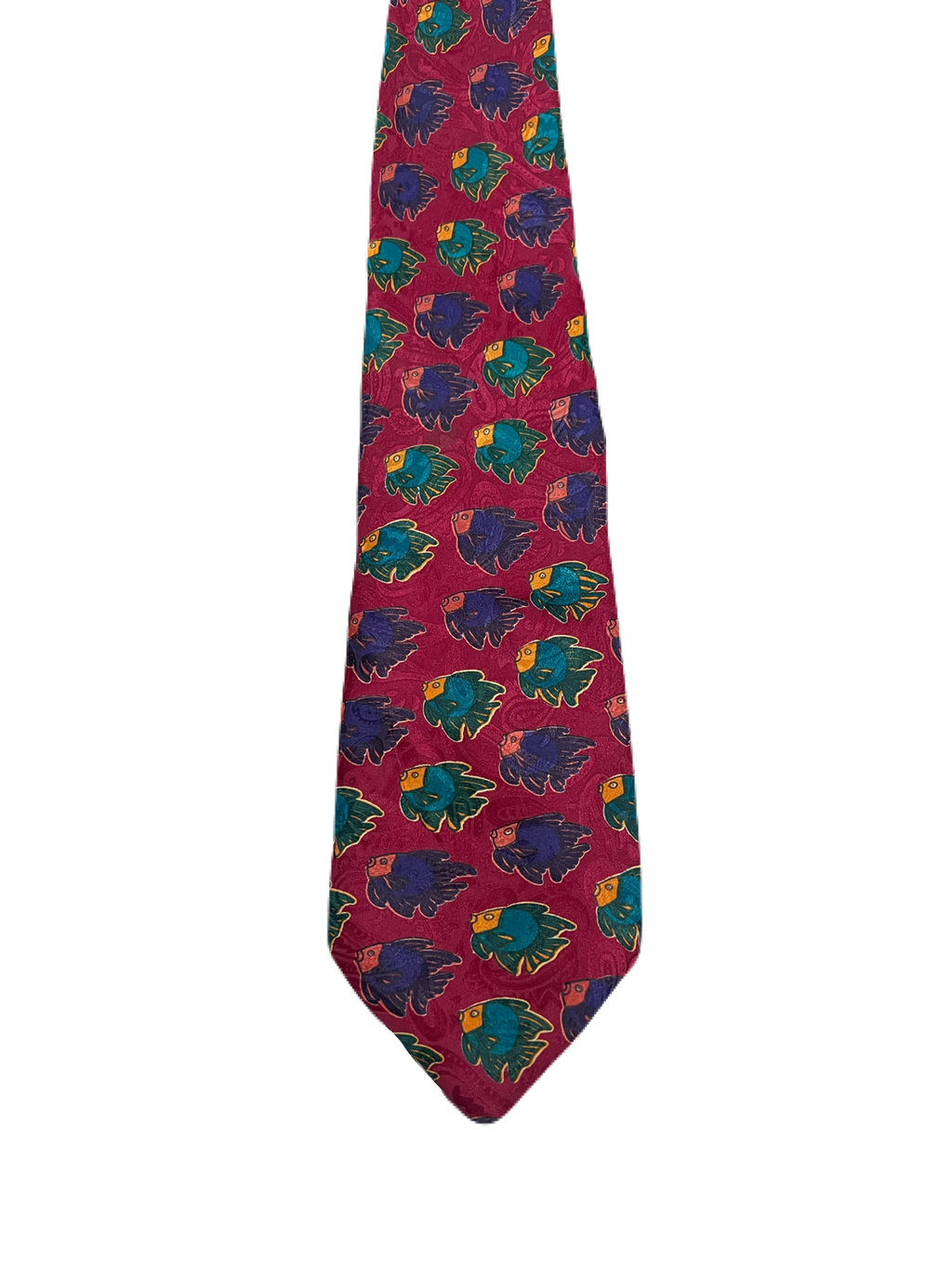 Threads of Silk Fish Tie