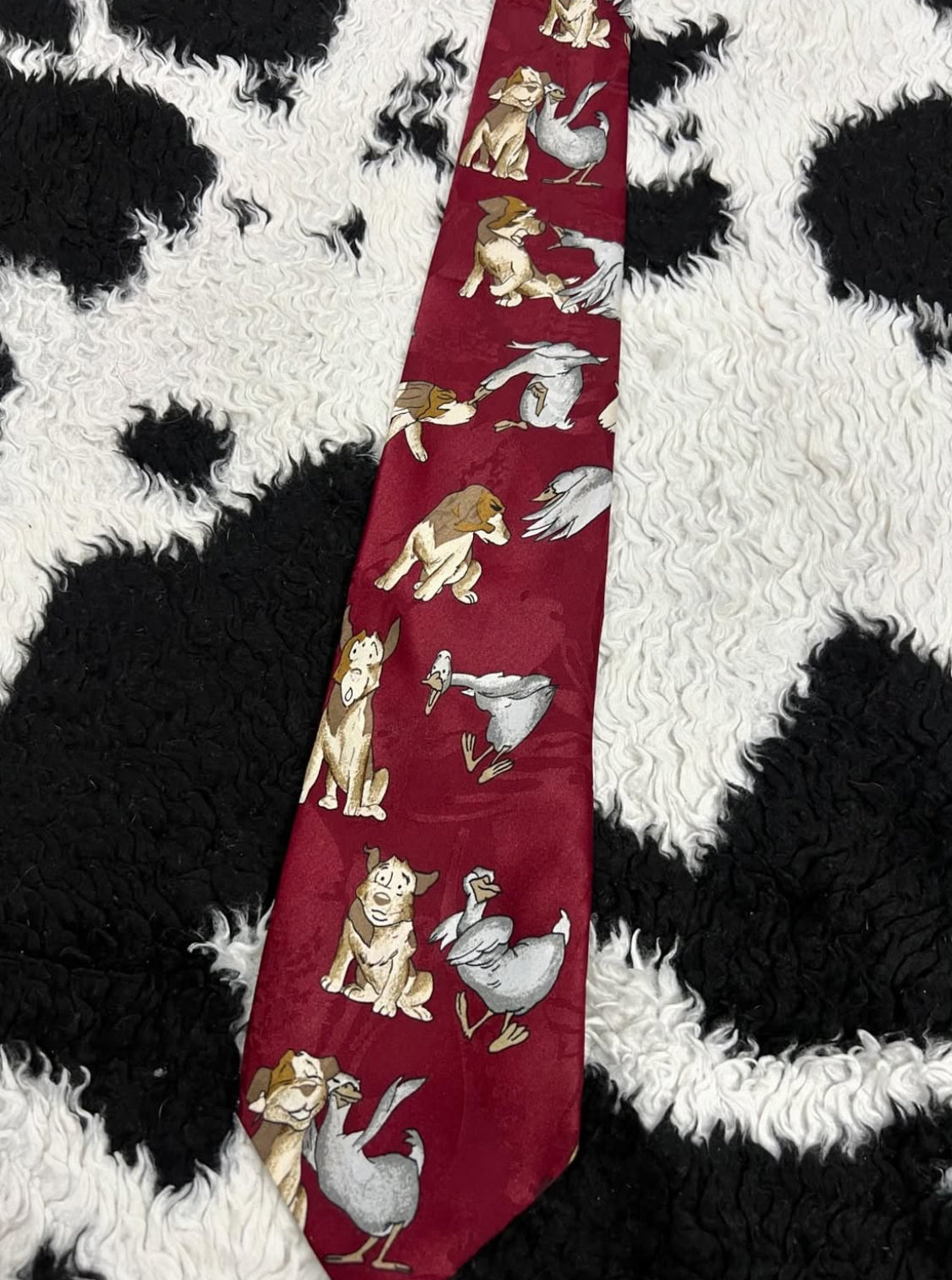Dog & Goose Tie