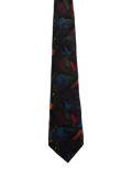 Por Monsier Black Abstract Tie