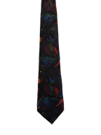 Por Monsier Black Abstract Tie