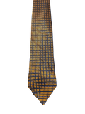 The Collection Orange Embroidered Tie