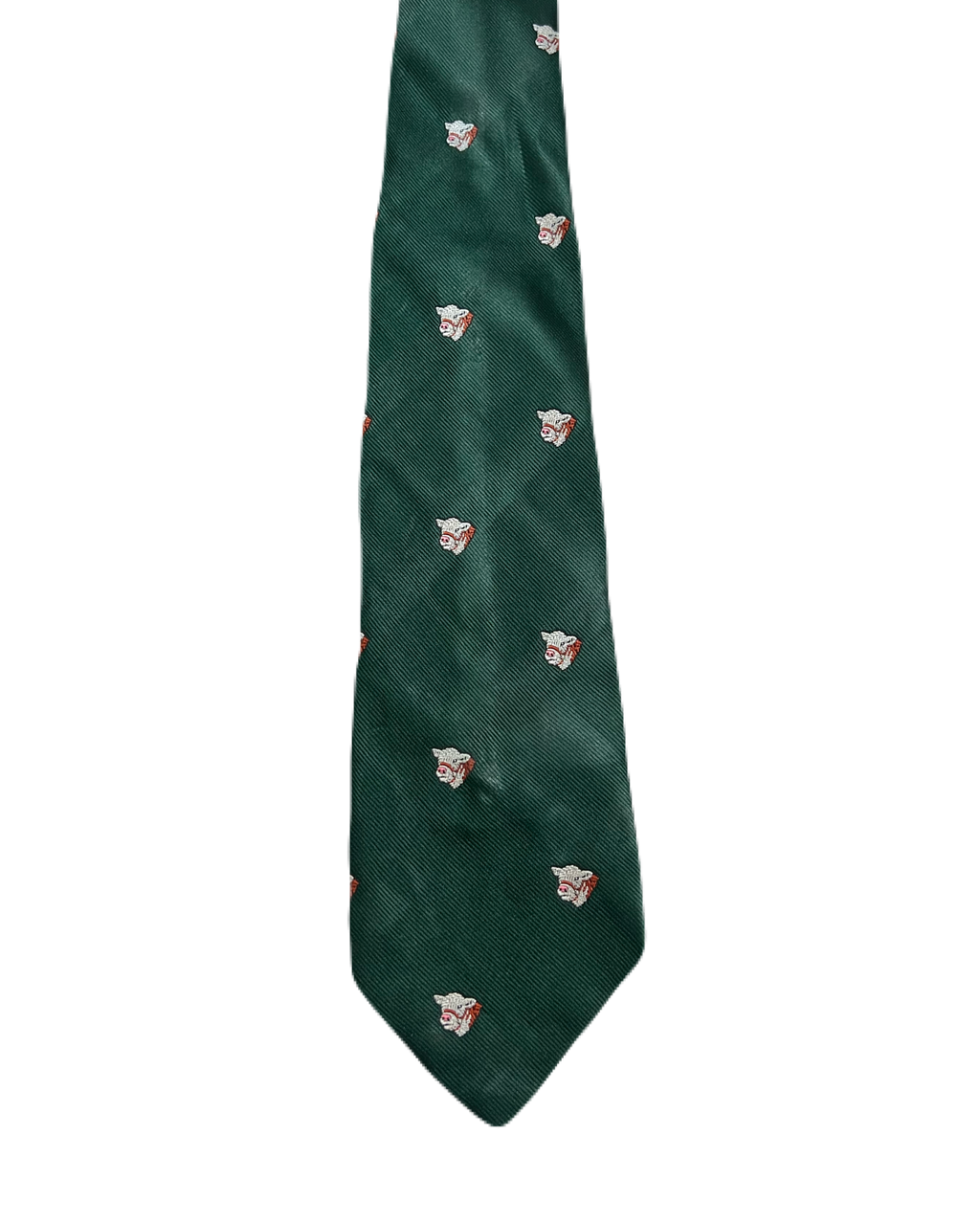 Cows Embroidered Tie