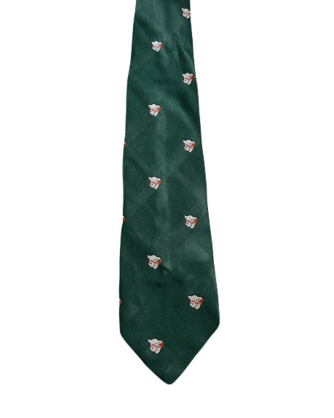 Cows Embroidered Tie