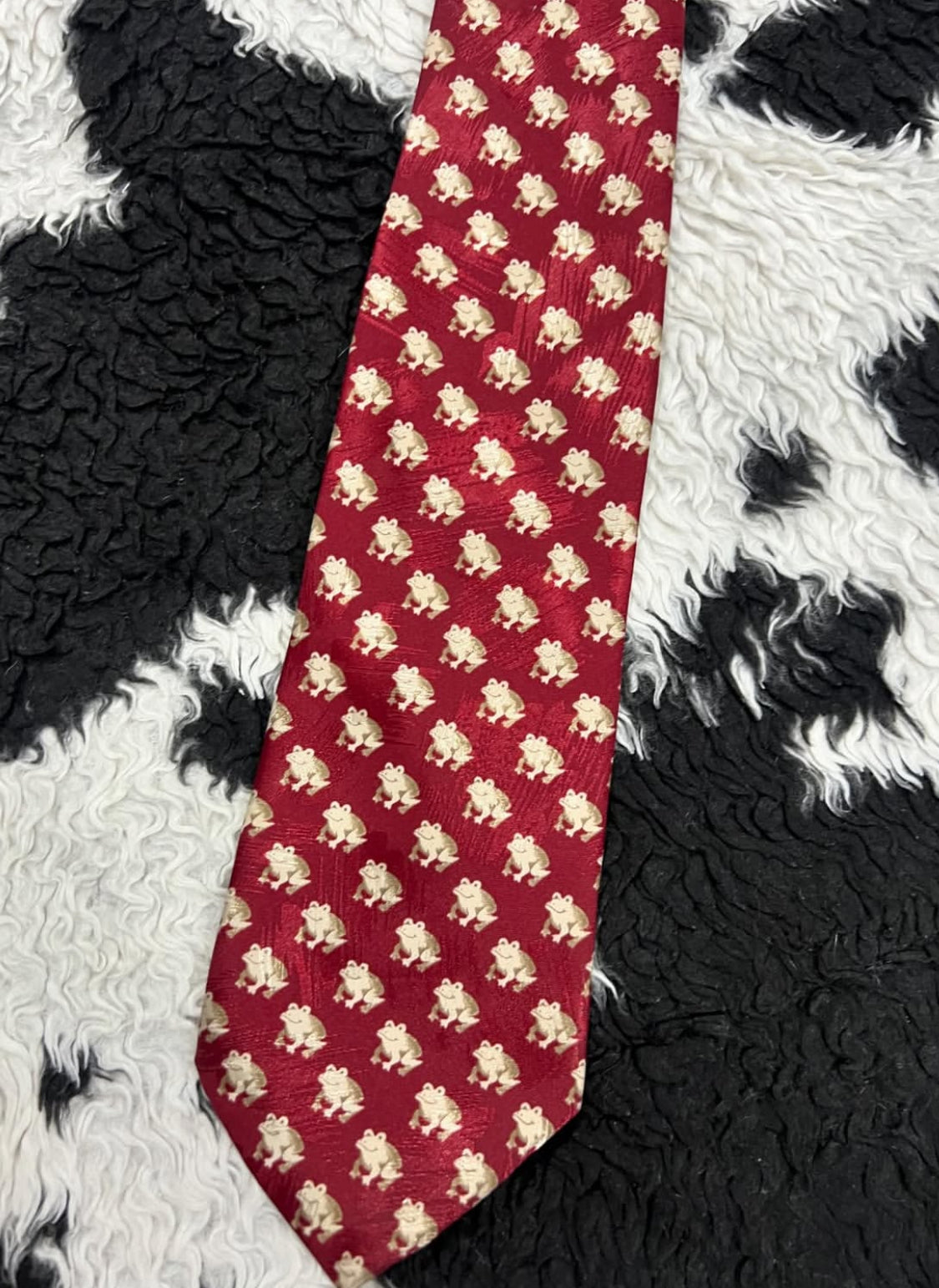 Whimsical Frogs Tie