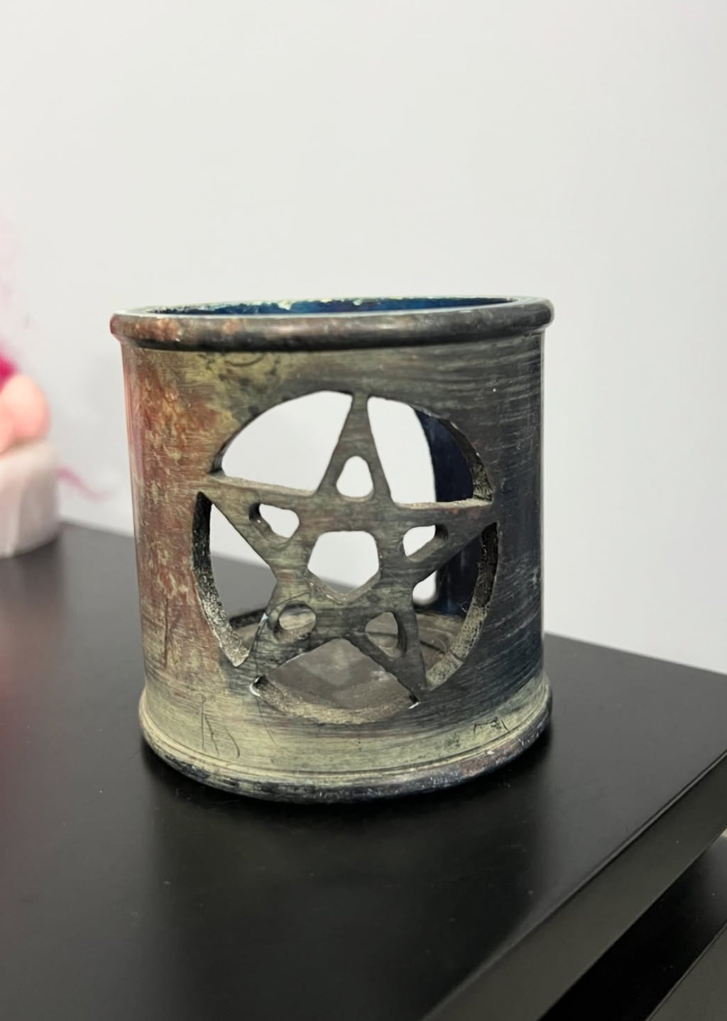 Pentacle Candle Holder
