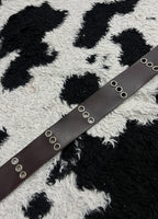 Brown Triple Hole Belt