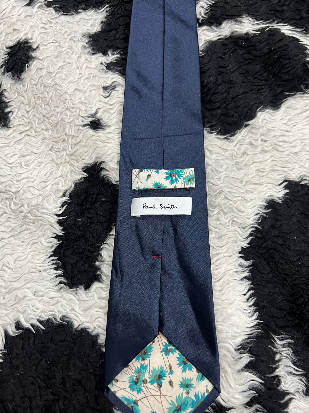 Paul Smith Embroidered Flower Tie