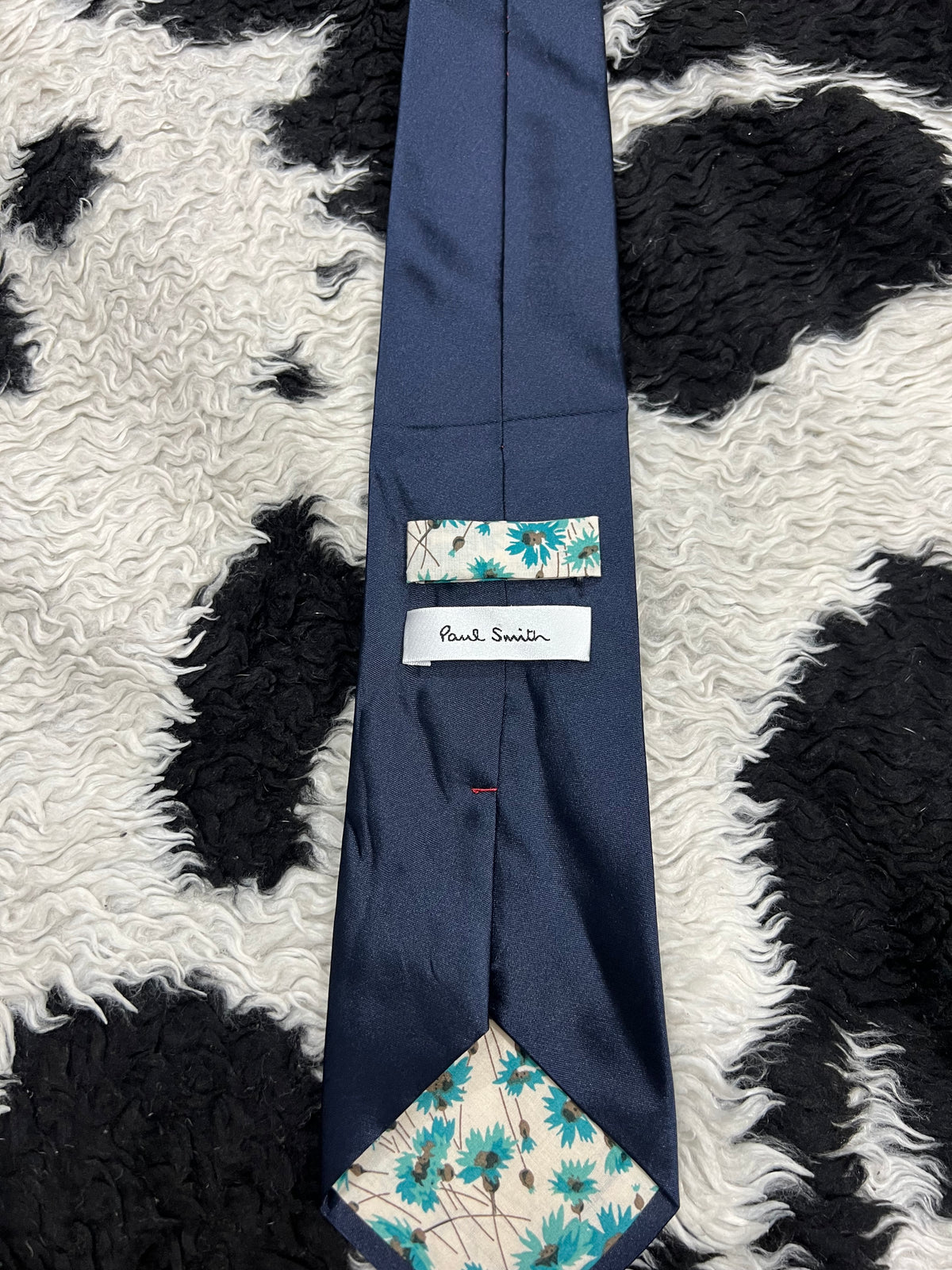 Paul Smith Embroidered Flower Tie
