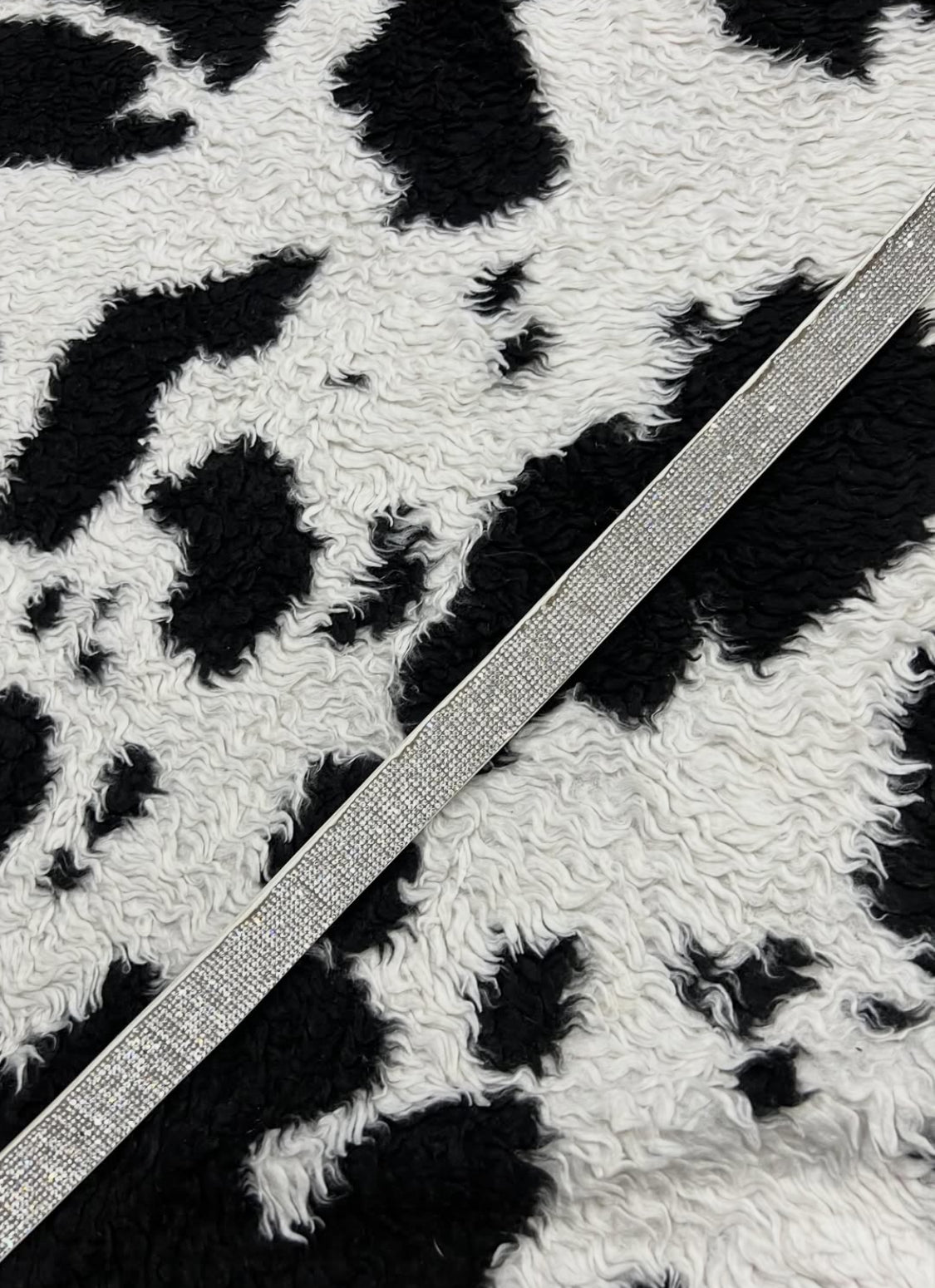 Silver Rhinestones Belt