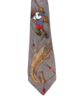 Mickey Mouse Fishing Trout Tie