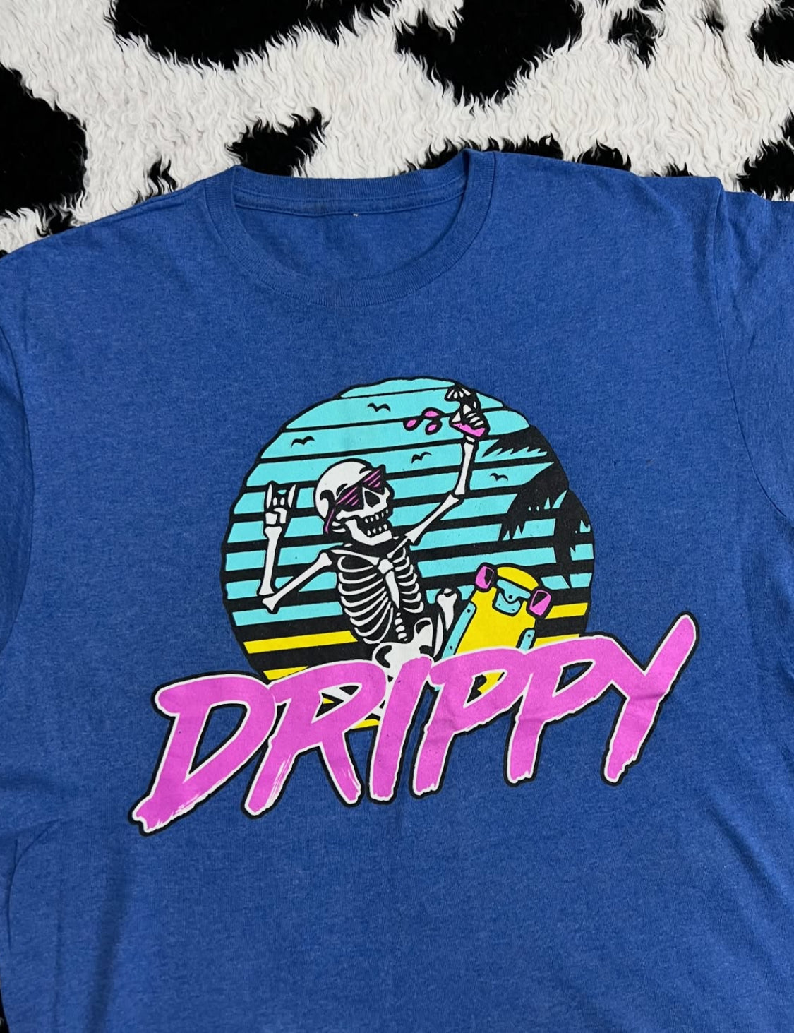 Drippy Skeleton Tee (Medium)