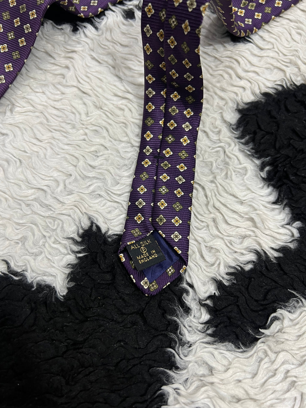 Benjamin James Purple Tie