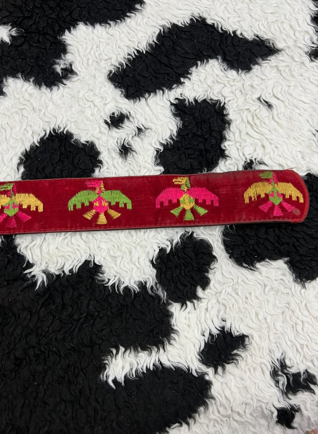 Dragon Embroidered Belt