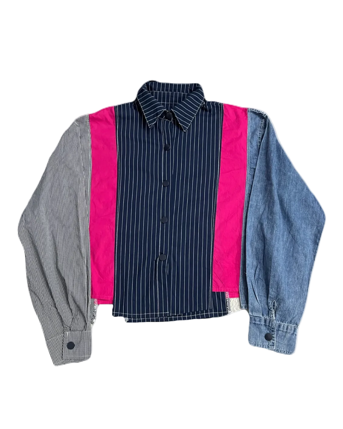 Multi-Pattern Box Fit Buttonup