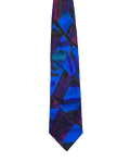 Thach Le Black, Purple & Blue Tie