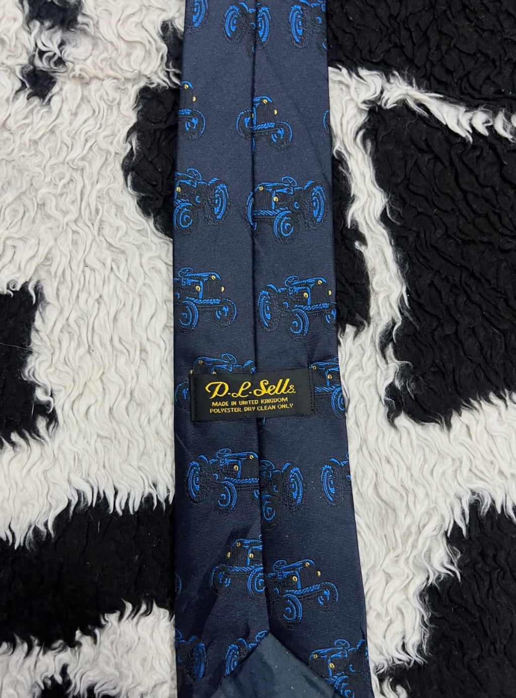Embroidered Tractor Tie