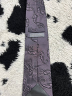 Micheals Purple Paisley Tie