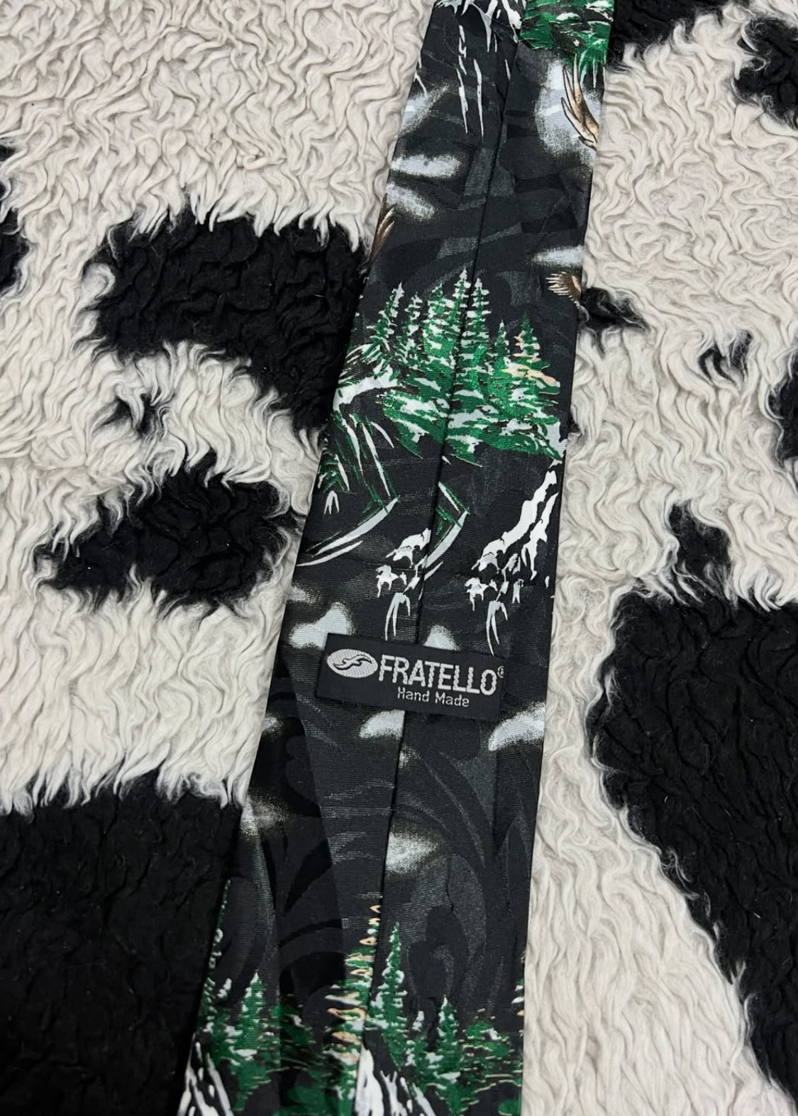 Eagles in Mountains Tie