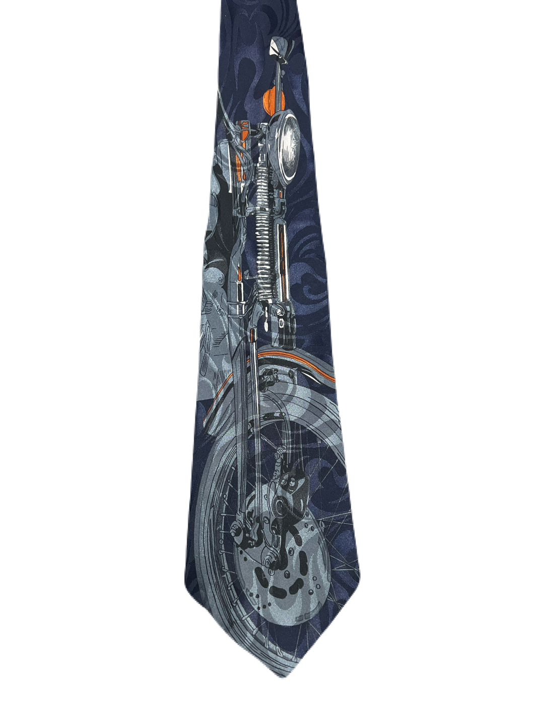 Motorcycle Closeup Tie