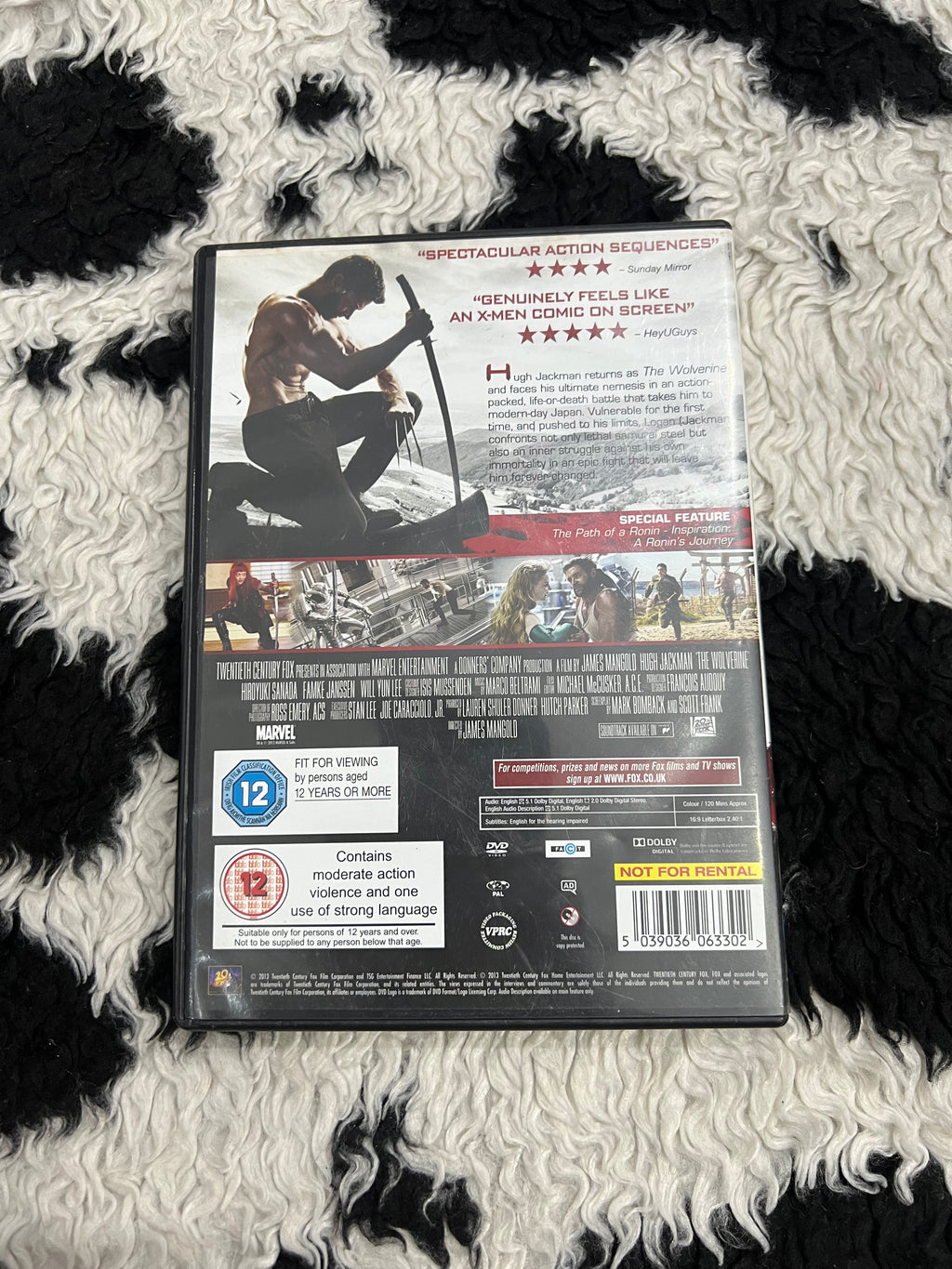 The Wolverine DVD