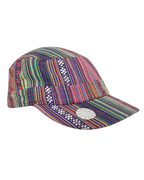 Vibrant Woven Purple Cap
