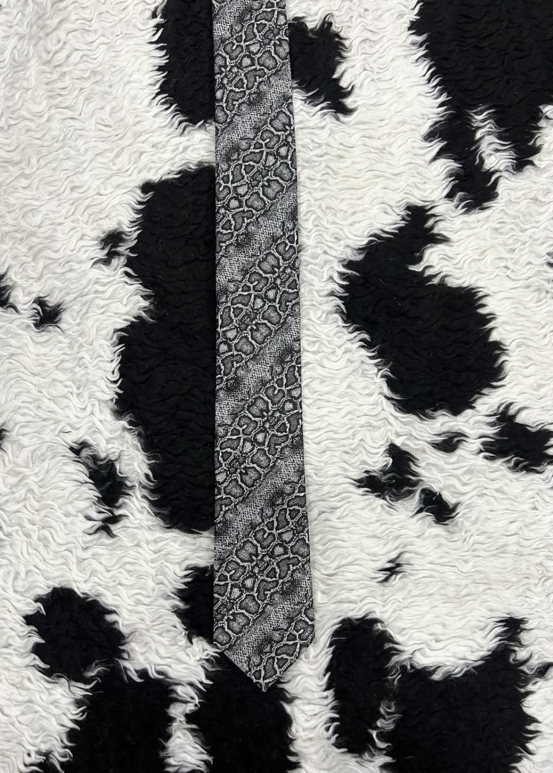 Primark Snake Skin Narrow Tie