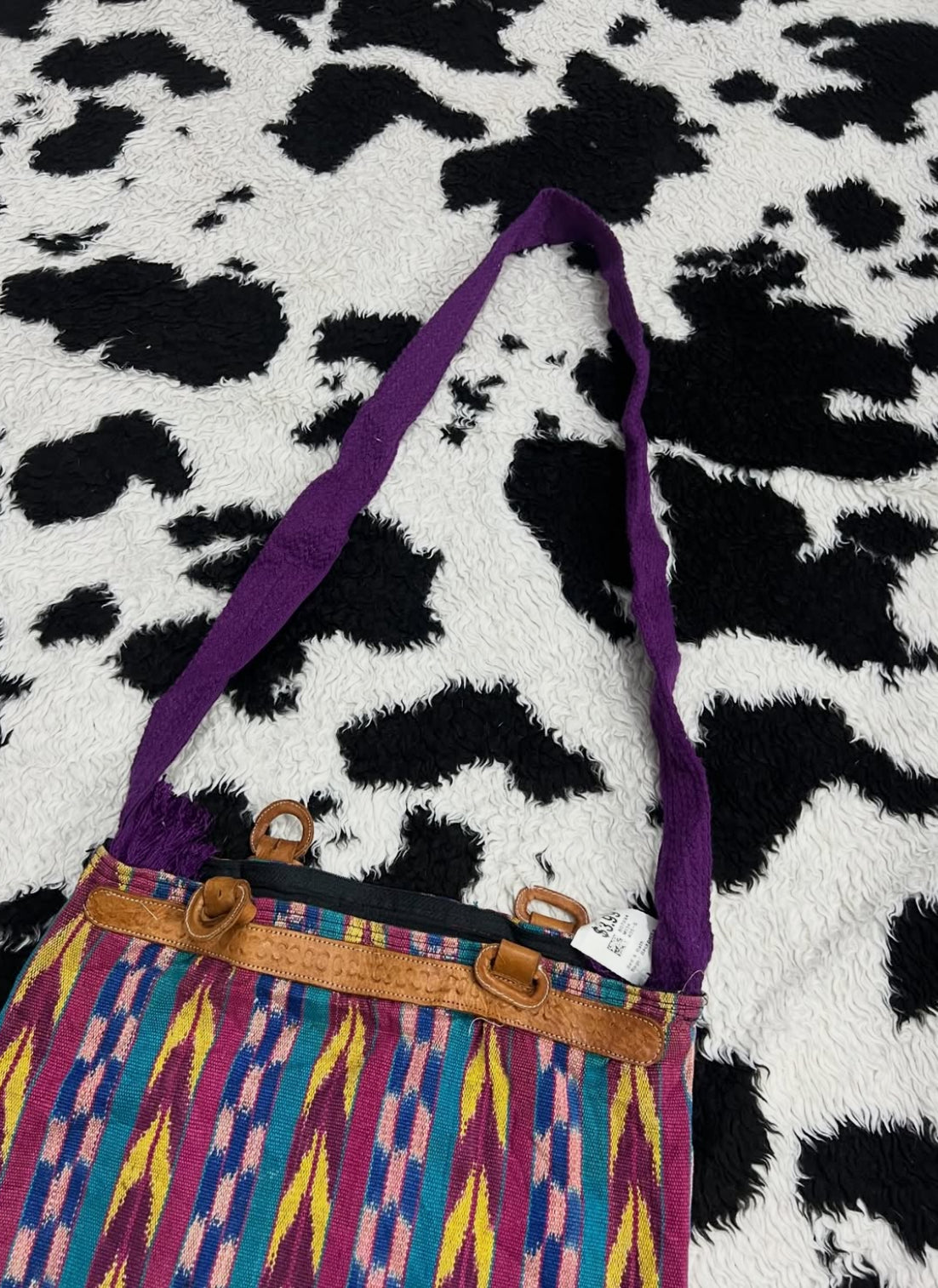 Vibrant Bohemian Style Crossbody Bag