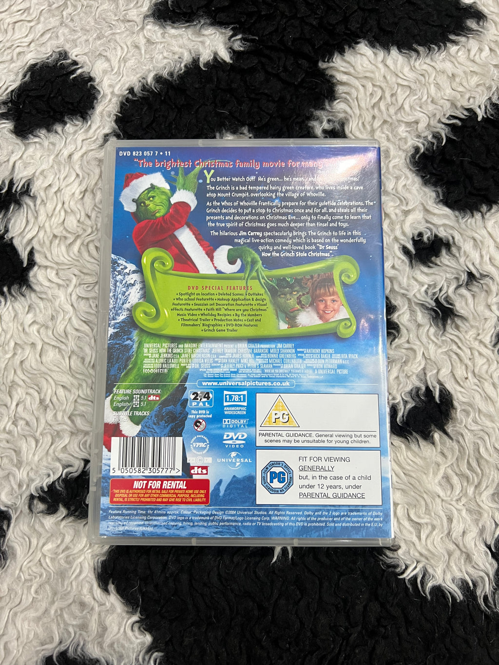 Dr. Seuss How the Grinch Stole Christmas DVD