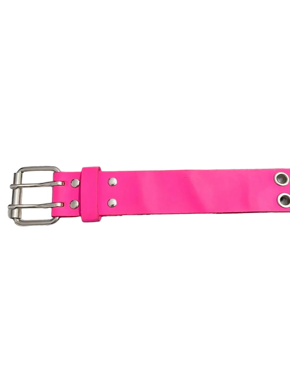 Pink Double-Holes Belt