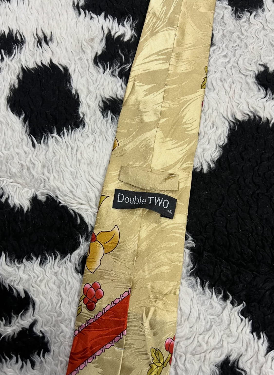 Double TWO Floral Tie