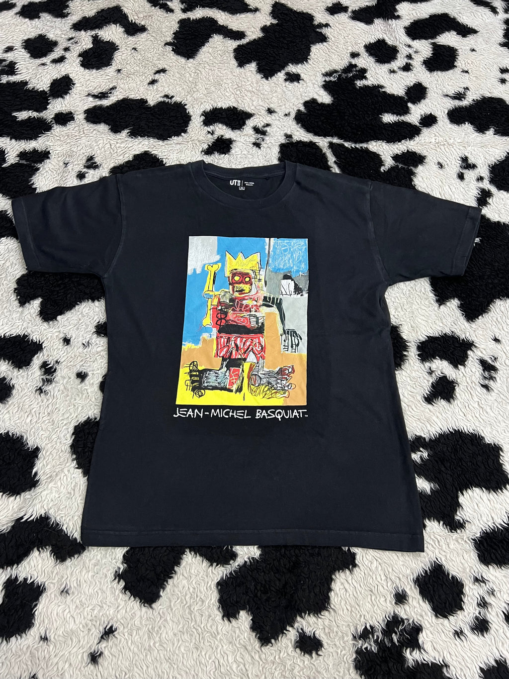 Jean-Michel Basquait 1982 Painting Tee (Large)