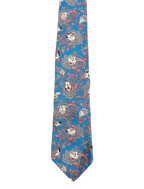 Vintage Disney Mickey Mouse & Friends Paisley Tie