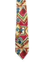 Fruits & Stars Abstract Tie