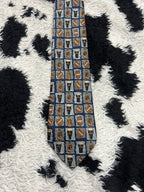 Guinness Beer Bottles & Barrels Tie