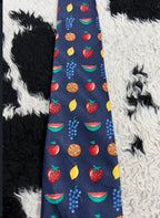 Strawberry & Fruits Tie