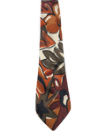 Montecatini Brown Floral Tie
