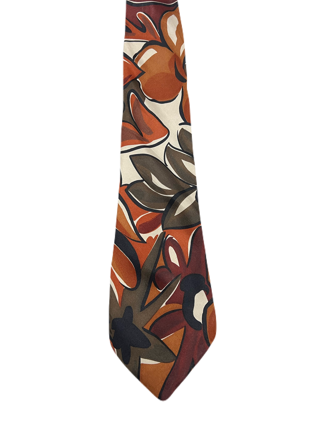 Montecatini Brown Floral Tie