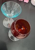 Mini Martini + Wine Glasses Set